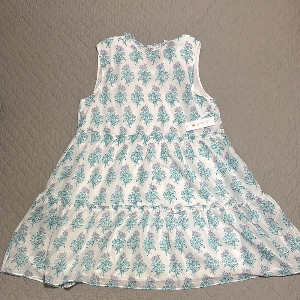 J. Marie Blue Floral Mini Dress
